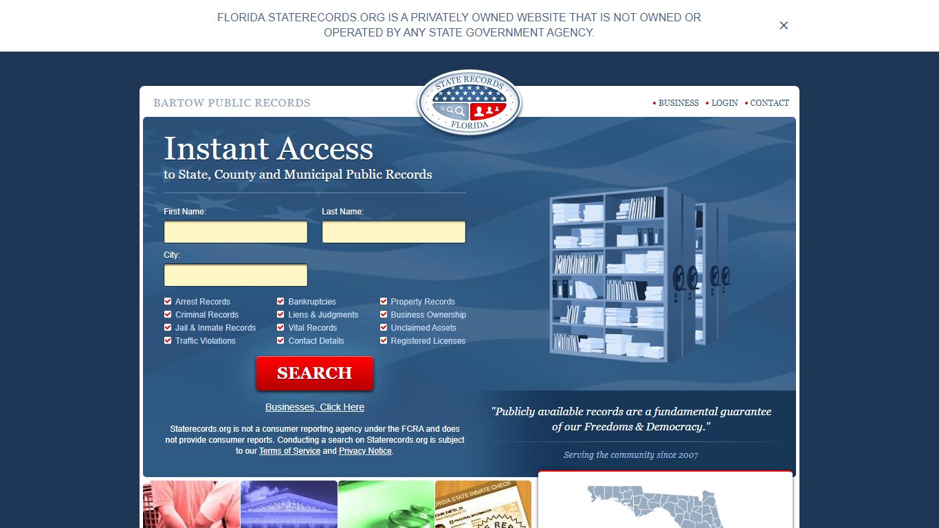 Bartow Arrest and Public Records | Florida.StateRecords.org